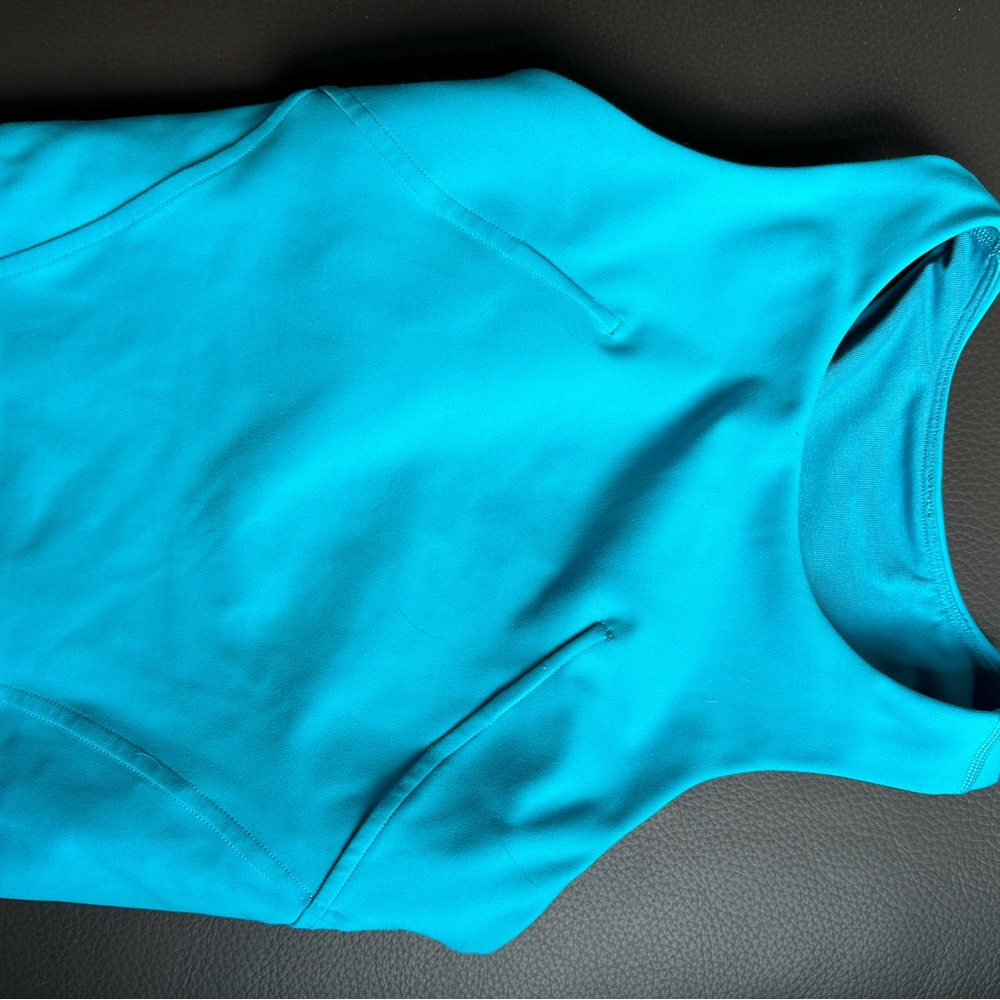 Women's Blue Sleeveless Top